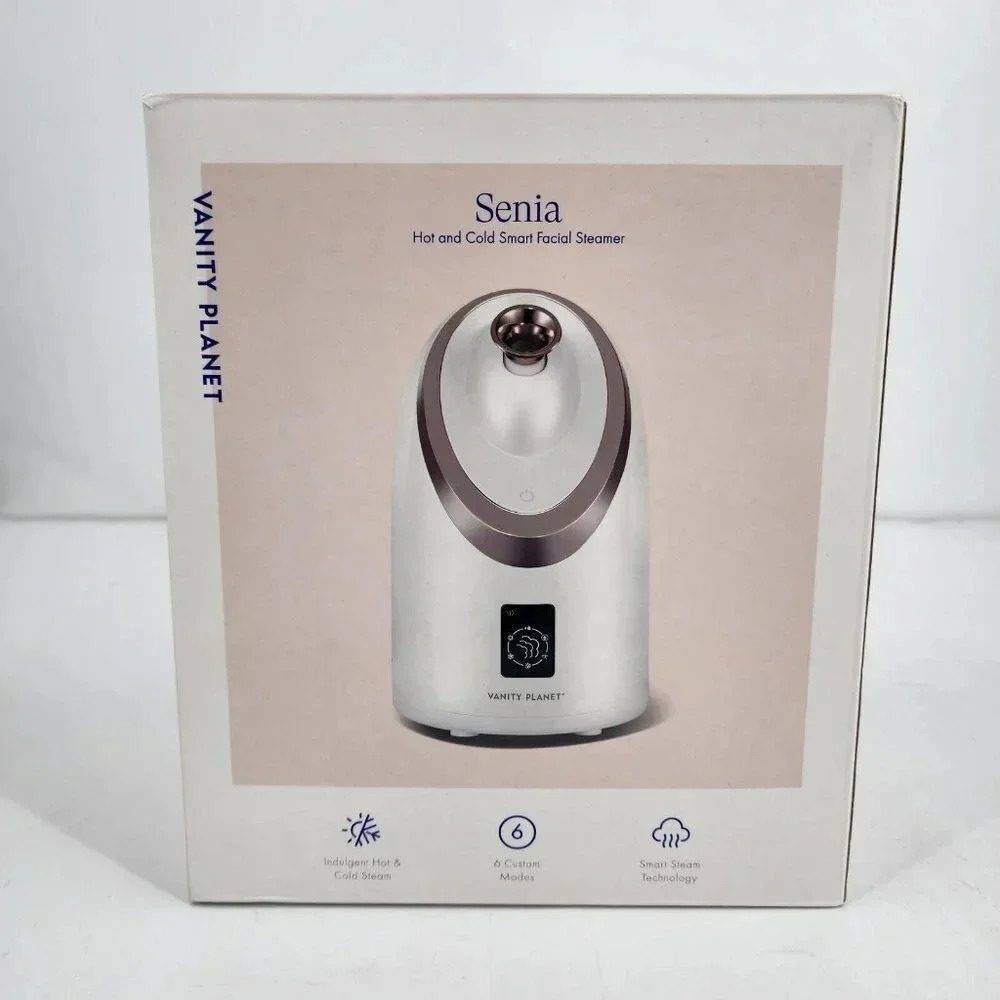 Senia Hot and Cold Smart Facial Steamer Aromatherapy Facial Steamer New Open Box